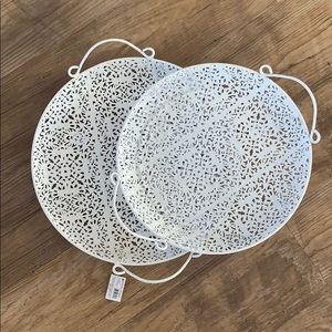 ophelia & co brookville 2 piece ottoman tray set